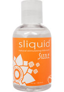 Sliquid Naturals Sizzle Warming Water Based Lubricant 4.2oz